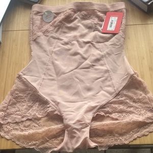 Spanx antique rose high waisted brief